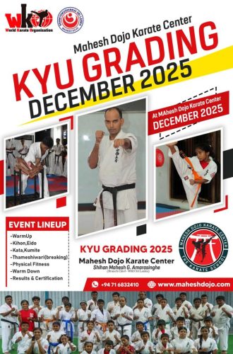 Grading Examination @ Mahesh Dojo Karate Center